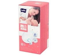 BELLA Krūtų įklotai MAMMA 30 vnt.