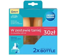 CANPOL 0440 Buteliukas 120 ml duopack