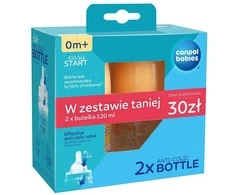 CANPOL 0440 Buteliukas 120 ml duopack