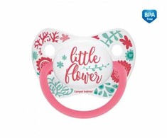 Canpolbabies Silikoninis čiulptukas Canpol Babies Little Flower 0-6m, 23/288