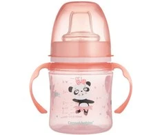 CANPOL 35/207 EasyStart treniruočių puodelis 120ml - Sweet fun pink