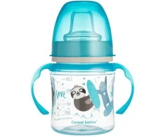 Blue Mėlyna CANPOL 35/207 EasyStart treniruočių puodelis 120ml - Sweet fun mėlynas