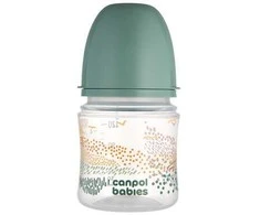 CANPOL 35/242 Buteliukas nuo dieglių EasyStart 120ml MOUNTAINS žalias