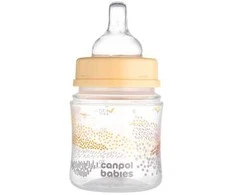 CANPOL 35/242 Buteliukas nuo dieglių EasyStart 120ml MOUNTAINS smėlio spalvos