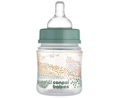 CANPOL 35/242 Buteliukas nuo dieglių EasyStart 120ml MOUNTAINS žalias