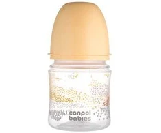 CANPOL 35/242 Buteliukas nuo dieglių EasyStart 120ml MOUNTAINS smėlio spalvos