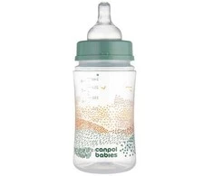 CANPOL 35/243 Buteliukas nuo dieglių EasyStart 240ml MOUNTAINS žalias