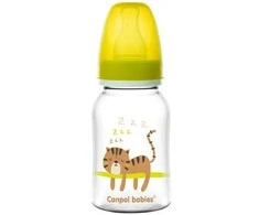 CANPOL 59/100 siauras buteliukas 120 ml AFRICA geltonas