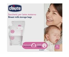 CHICCO 00002257300000 Pieno laikymo maišeliai 30 vnt.