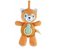 CHICCO 00011042000000 muzikinė dėžutė Panda raudona