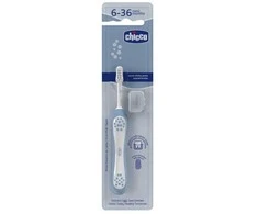 CHICCO 00012081110000 Indigo dantų šepetėlis 6-36 m