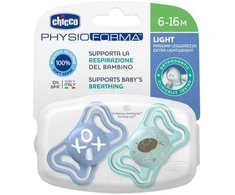 Chicco Čiulptukas nusiraminimui PhysioForma Light nieb 6-16m