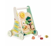 Medinis multifunkcinis stumdukas vaikams 8in1 CLASSIC WORLD