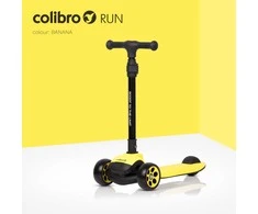 COLIBRO Vaikiškas paspirtukas RUN BANANA