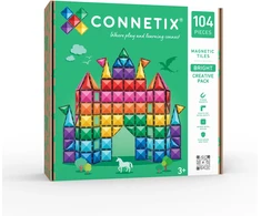 CONNETIX Bright magnetinis konstruktorius Creative Pack 104 dalių