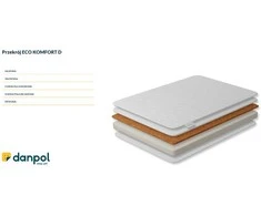 DANPOL ECO KOMFORT čiužinys 120x60x10 T18 DP/M