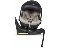 Pasisukanti autokėdutė su isofix baze Easy go Buz Pro I-size 0-13, Taupe
