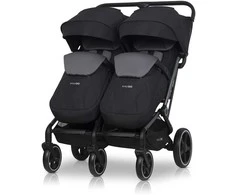 EASY GO Vaikiškas vežimėlis ECHO EBONY Juodas