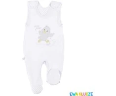 EWA 852250 NEWBORN Romper baltas 50