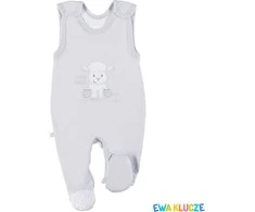 EWA 852311 NEWBORN Romper pilkas 50
