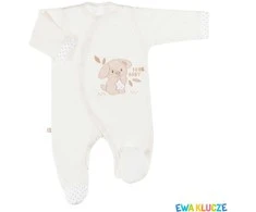 EWA 852526 NEWBORN Pajac ecru 50