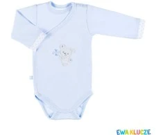 EWA 852649 NEWBORN Body WIDE mėlyna 50