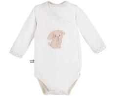 EWA 852687 NEWBORN smėlinukas REGL ILGIS ecru 56