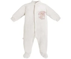 EWA 930064 NEWBORN Klounas veliūras ecru 62