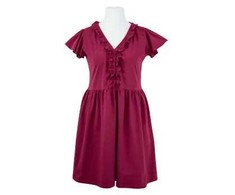 EWA 967859 LINDA Nėščiųjų marškinėliai bordo spalvos L