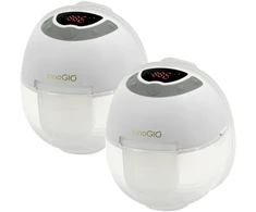 INNOGIO GIO-359 GIOmum Line diskretiškas lengvas dvigubo apvalkalo elektrinis pientraukis