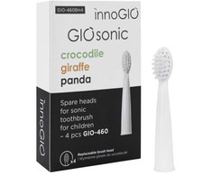 INNOGIO GIO-460BH4 Pakaitinės šepetėlio galvutės 4 vnt
