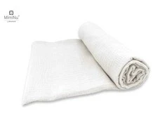 KIECZMER Swaddle 120x120 MEDVILNĖ MUSLIN medvilnė 100% kremas