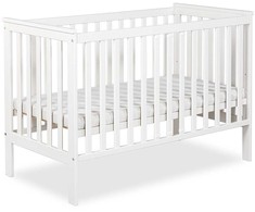 KLUPŚ lovelė su bėgeliu IWON balta 120x60