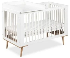 KLUPŚ lovelės užvalkalas 120x60 baltas