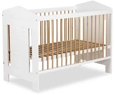 KLUPŚ Vaikiška lovelė IDA 120X60 baltas bukas