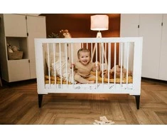 KLUPŚ Vaikiška lovelė MIA 120x60 balta