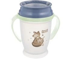 LOVI 1/611 puodelis 360 250ml Night&amp;Day Fox