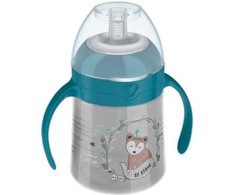 LOVI 35/362 Pirmasis puodelis su šiaudeliais 150 ml Šiaudelis pradedantiesiems Indijos vasara