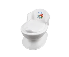 Media Rodzina MALTEX Mažyliams skirtas tualetas Smurfs baltas