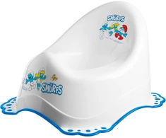 MALTEX Potty 2K Smurfs balta/ mėlyna