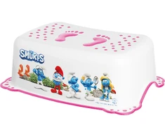 MALTEX Taburetė 2K Smurfs balta/rožinė