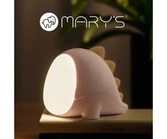 Plexido MARY'S MW20533 Dino rožinė LED naktinė lemputė