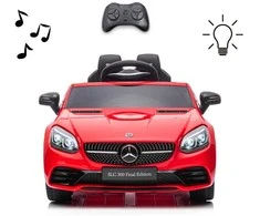 Milly Mally Akumuliatorinis automobilis vaikams „Mercedes-Benz SLC“, raudonos spalvos