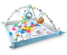 MILLY MALLY 6147 TinyMini JL656-2A mokomasis kilimėlis 2in1 Pramogos kalnuose