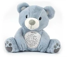 Mėlyna MILLY MALLY pliušinis žaislas su projektoriumi Milly Bear Mėlyna