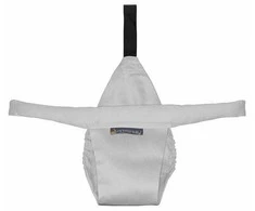 MINIMONKEY MKY_00000396 Vaikiškos kėdutės diržai Mini kėdė 6m+ šviesiai pilka