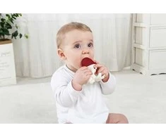 Mombella 8121 aštuonkojų kamino raudonas kramtuko žaislas