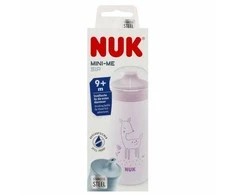 NUK 225325 nerūdijančio plieno puodelis 300ml Mini +9m Elnias