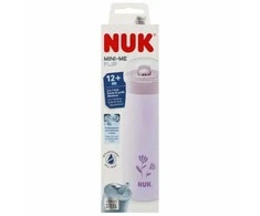 NUK 225329 nerūdijančio plieno puodelis 500ml mini +12m gėlė