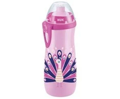 NUK 255577 SPORTINIS PUODELIS 450ml.24+ KAMELEONAS